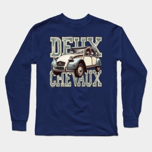 Deux Chevaux Long Sleeve T-Shirt